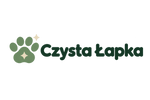 Logo Czysta Łapka z symbolem łapki
